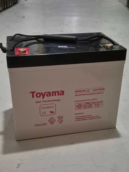 Akumulator żelowy Toyama NPG 70 12V 70Ah