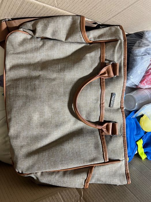 Duża torba do wózka Babyono bardzo pojemna