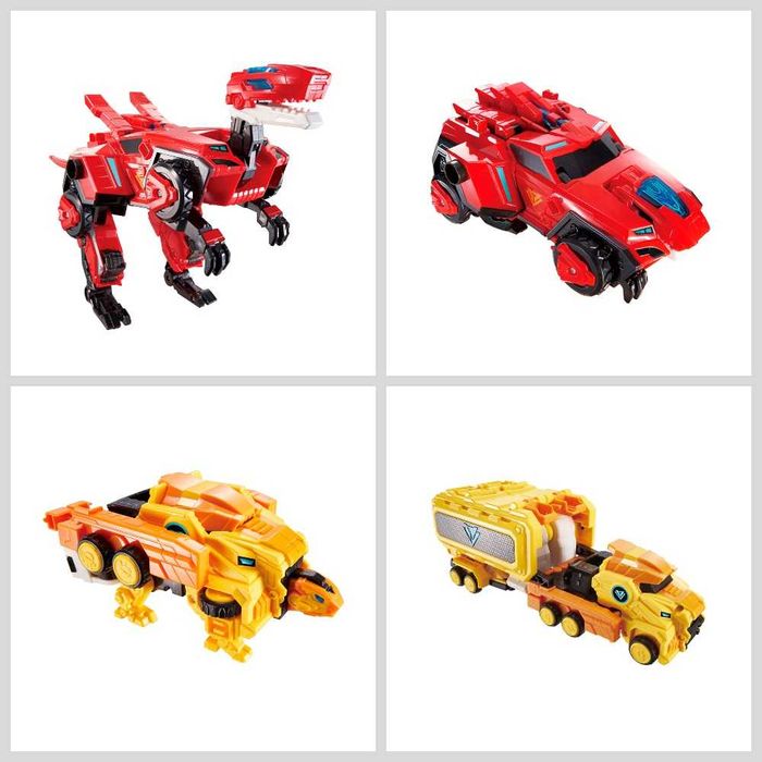 Dinoster Стего Бласт Винг EU580802, Раптор Трон EU580801