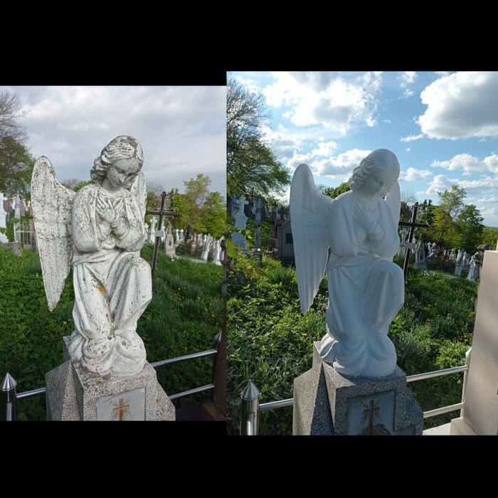 Клінінг прибирання догляд за могилами, реставрація памʼятників, ремонт