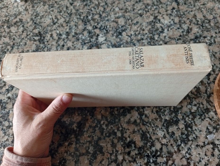 História universal o século das luzes  Salazar Caetano cartas secretas