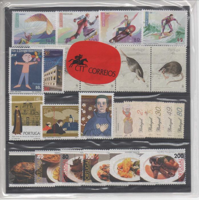CARTEIRA ANUAL PORTUGAL 1997. Com Prova numerada.