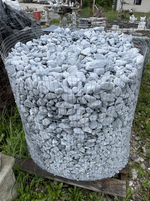 Niebieski Kamień do Ogrodu Doniczek Akwarium Terrarium Żwir Dekoracja