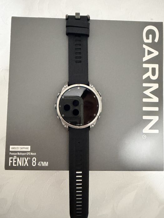 Garmin Fenix 8 Titanium Safira