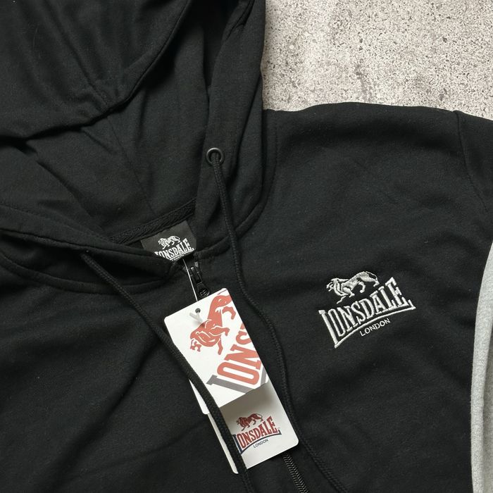 Зіп худі вишивка Lonsdale XS,S,M,L,XL