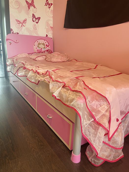 Дитяче ліжко Cilek для принцеси