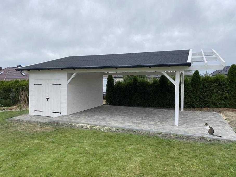 Drewno BSH do budowy wiat, altan, zadaszeń tarasów, pergoli