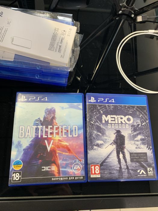 Ігри для Playstation 4 Battlefield 5 Metro Exodus Destiny Division 2
