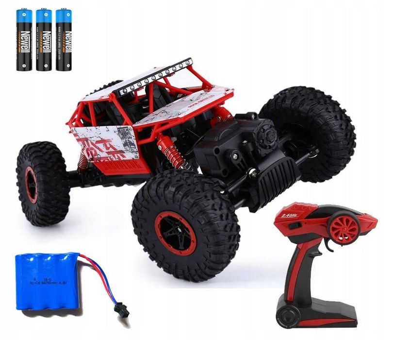 SAMOCHÓD RC terenowy 4x4 pilot 2,4GHz wodoodporny