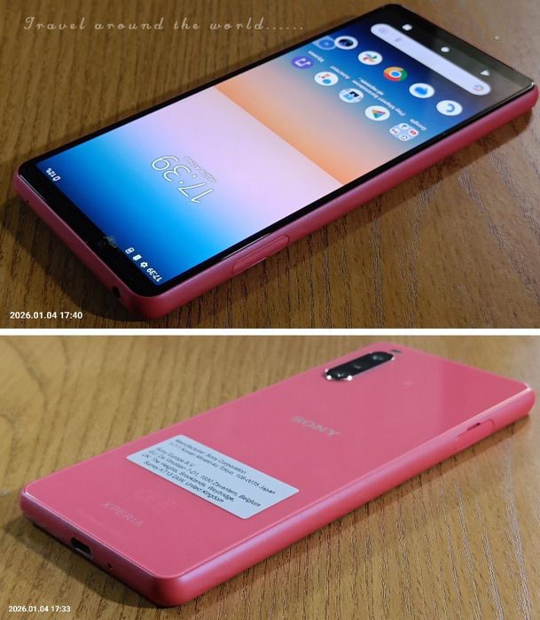 SONY Xperia 10 ||| ( XQ-BT52 ), Pink, 6/128gb., NFC. IP-68.