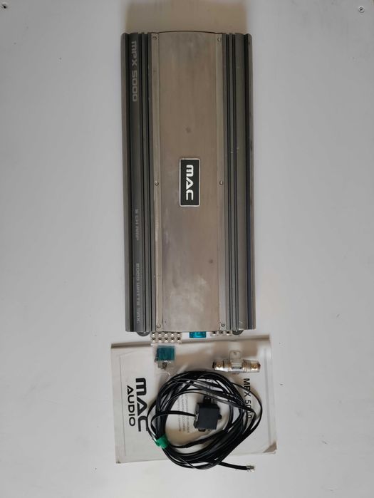 Автомобільний підсилювач Mac Audio MPX 5000 +сабвуфер Audiobahn