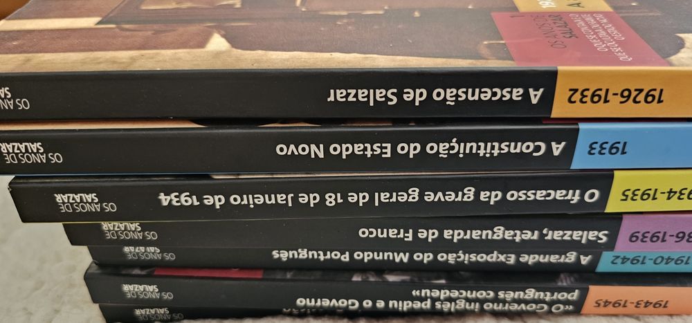 Colecao 30 livros, os anos de Salazar