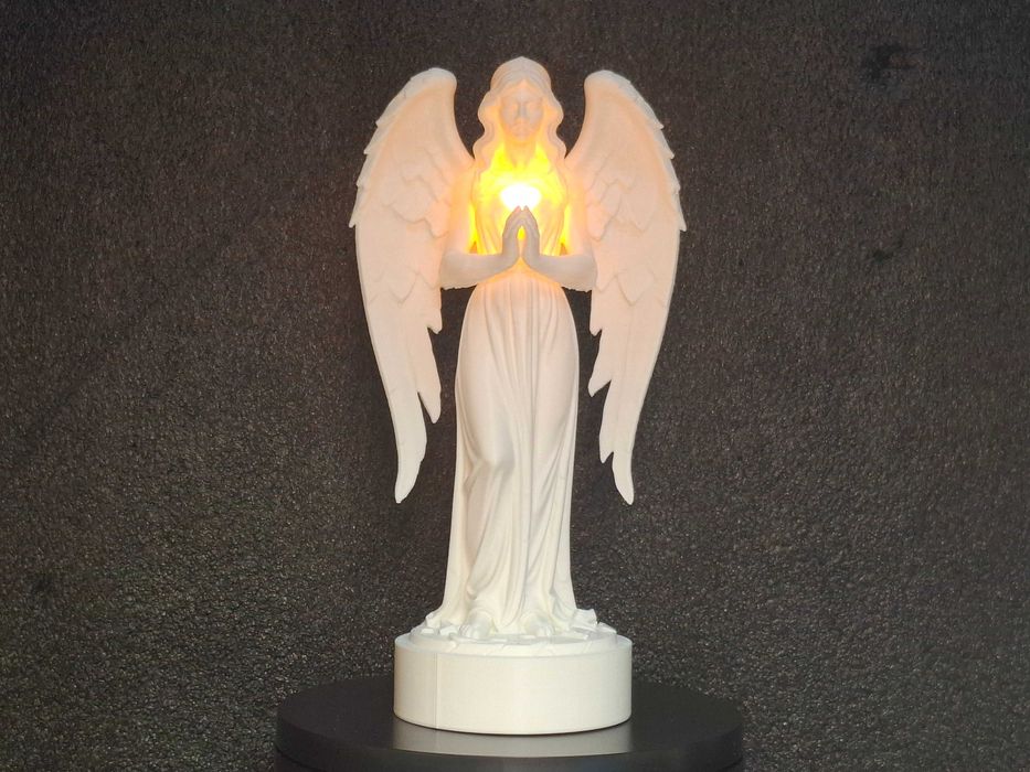 Anjo da Guarda com Led