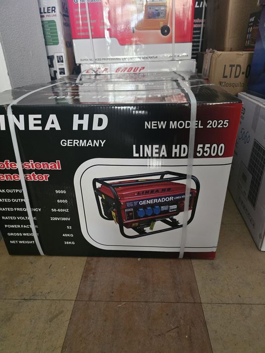 Gerador de gasolina de 5500 watts o ranco com chave