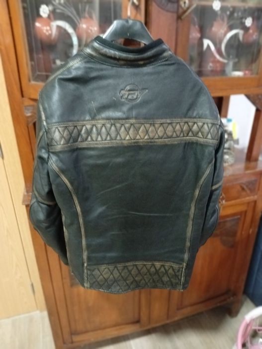 Vendo casaco motard impecável
