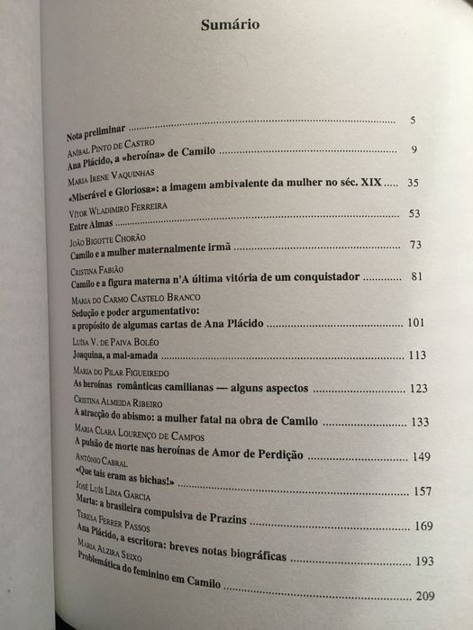 Antero de Quental / Camiliana/ Memórias de um Doido