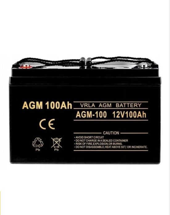 Акумулятор Volt Polska AGM 12V 100 Ah VRLA