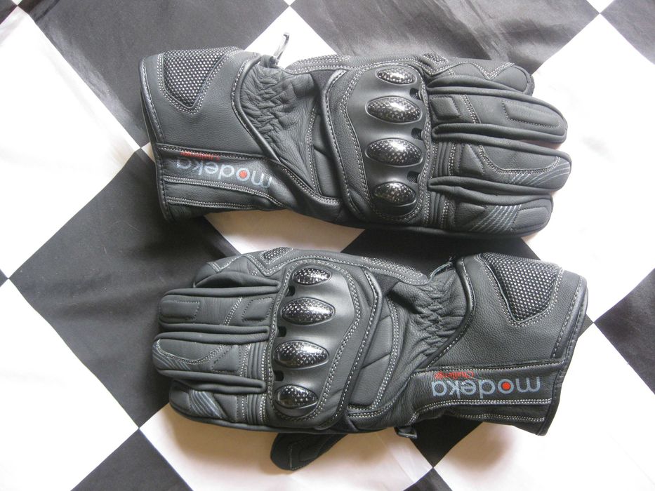 Rękawice motocyklowe MODEKA CHALLENGE rozm.L 20-22cm