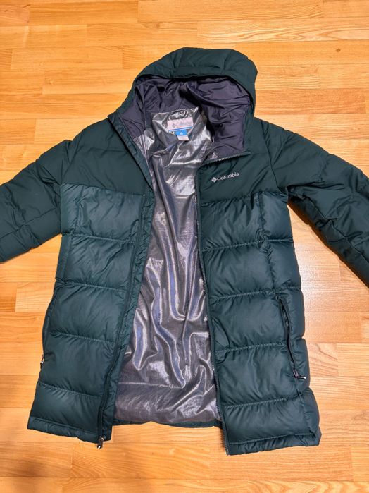 Зимова куртка подовжена, куртка парка omni hut Columbia