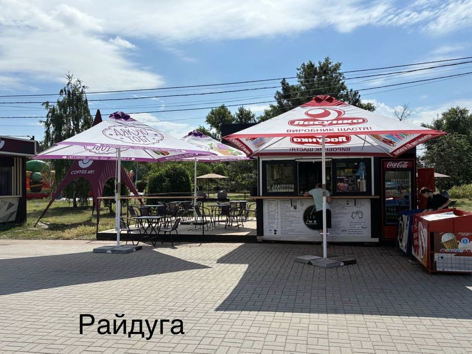 Продається готовий бізнес кавʼярня в парку