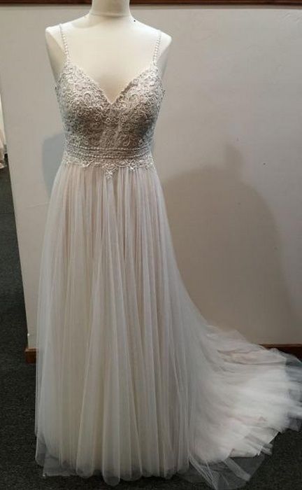 Sukienka ślubna Stella York 6788 + welon, styl boho