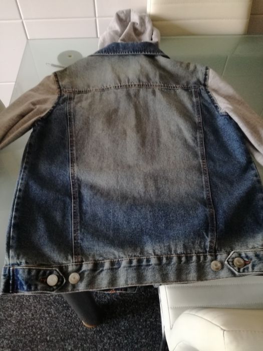Vendo casaco de ganga em bom estado