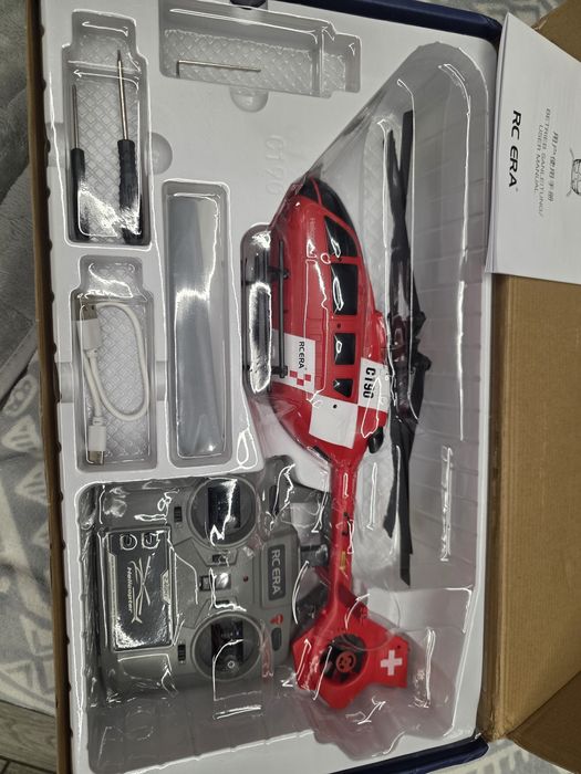 Helikopter c190 sterowany pilotem