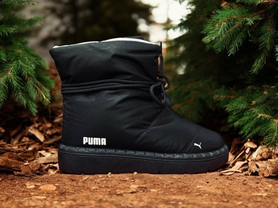 Жіночі зимові черевики Puma waterproof/дутики пума/від+7с до-21с