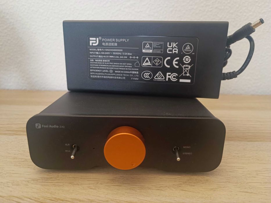 Amplificador Potência Hi-Fi Fosi Audio ZA3 240W