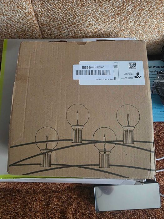 Girlanda ogrodowa LED G40 Jeymorkey / Łańcuch świetlny 24V