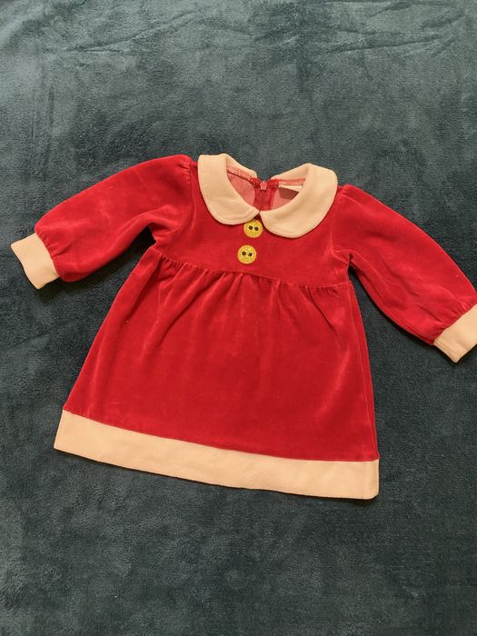 Плаття велюрове новорічне