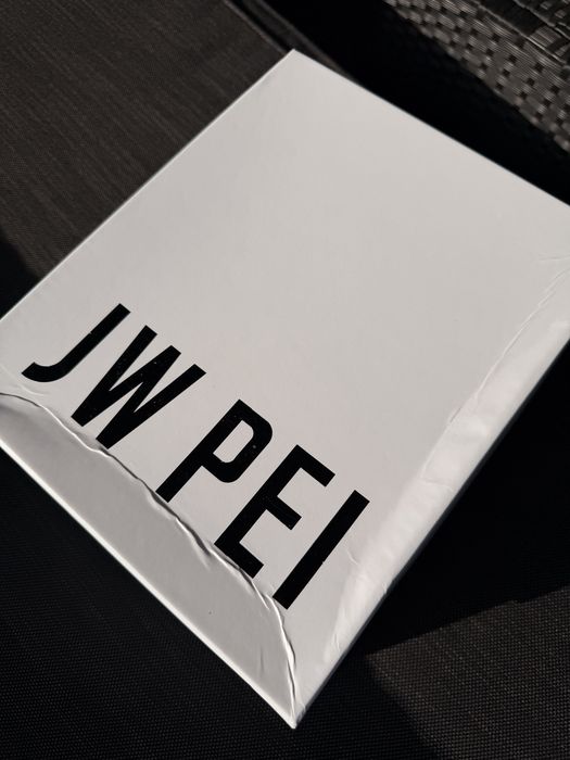 JW PEI cleo box SHAPE top HANDLE bag