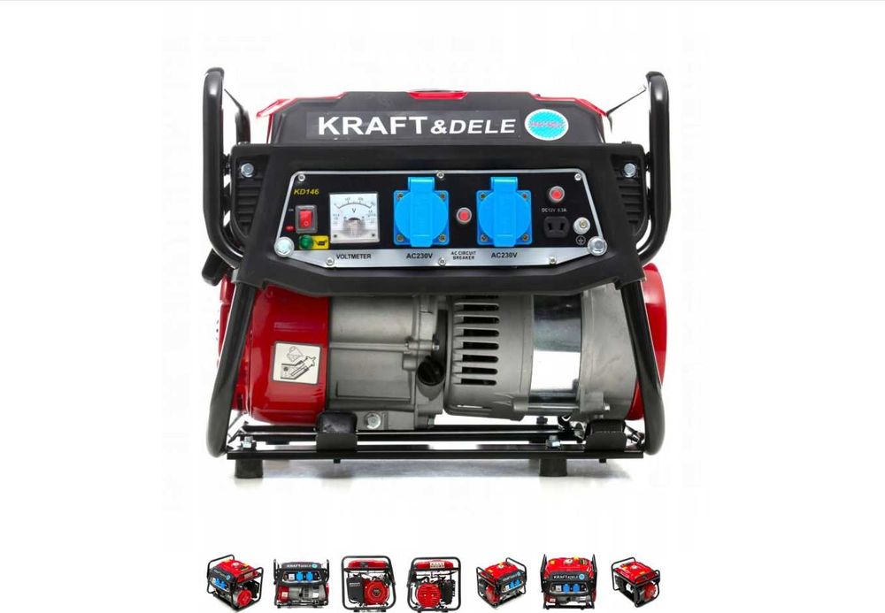 бензогенератор Інвертор KRAFTWELE KW2500 220V генератор бензиновый