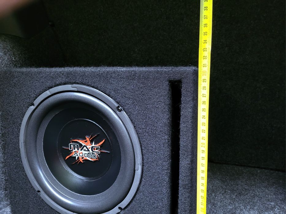 Subwoofer Aktywny MAC Audio ze wzmacniaczem (Tuba basowa  pod fotel b