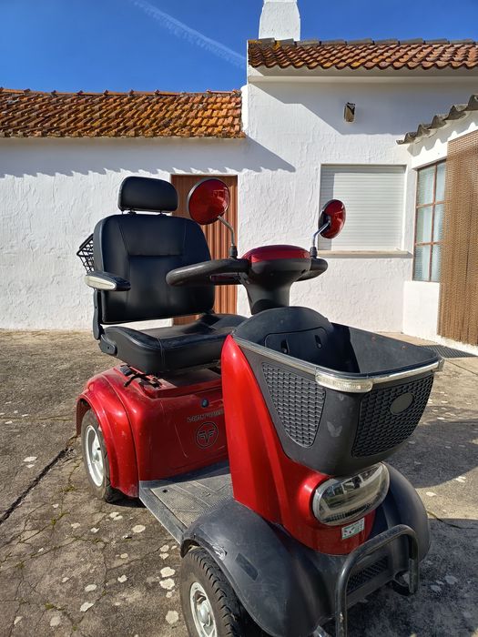 Scooter elétrica para idosos,motivo deixou de ser usada.