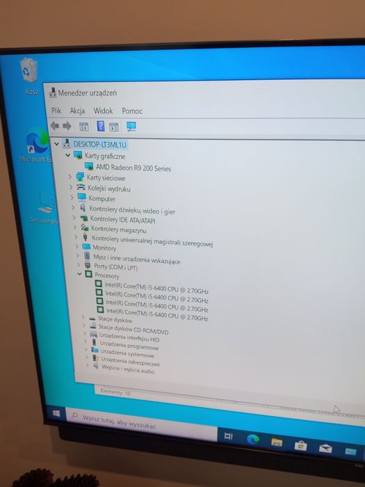 Komputer do gier i5 6400 Radeon R9 2 GB