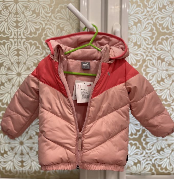 Новая курточка на девочку Puma original пума 80 размер 9-12 месяцев