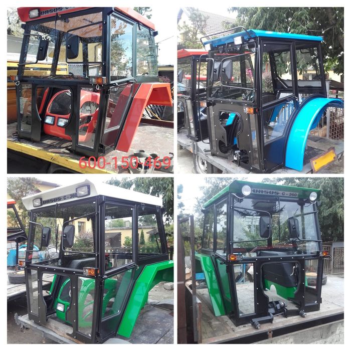 Kabina kabiny Ursus C-330 C-360 Mf Bizon T-25 Mtz