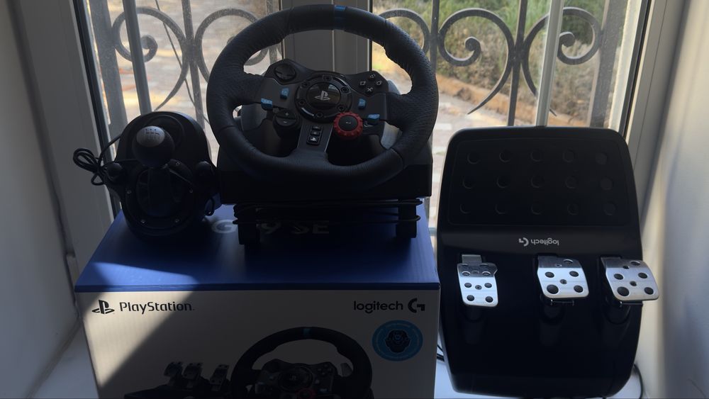 Logitech G29 SE (руль, КП, педали)