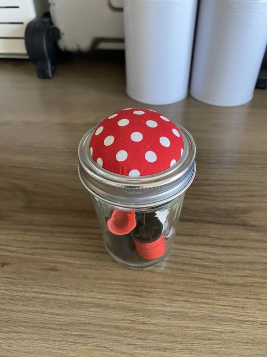 Smukee zestaw do szycia nici poduszka centymetr