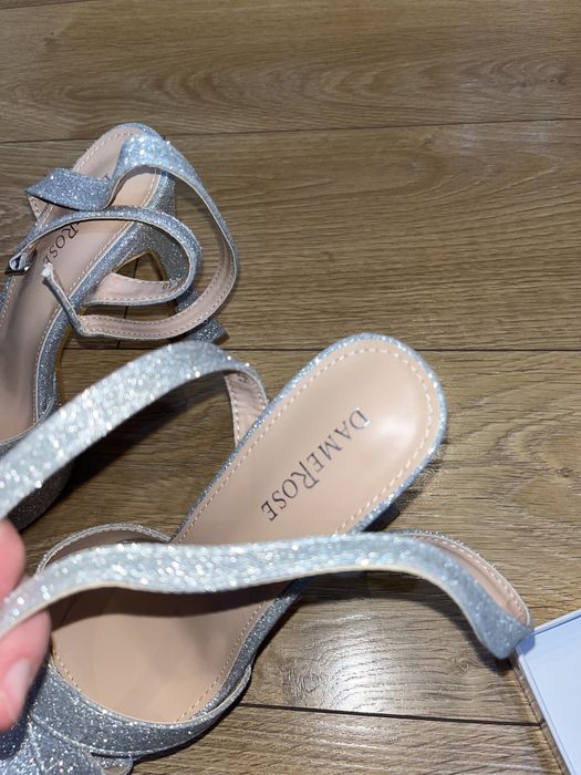 Świecące szpilki Dame Rose