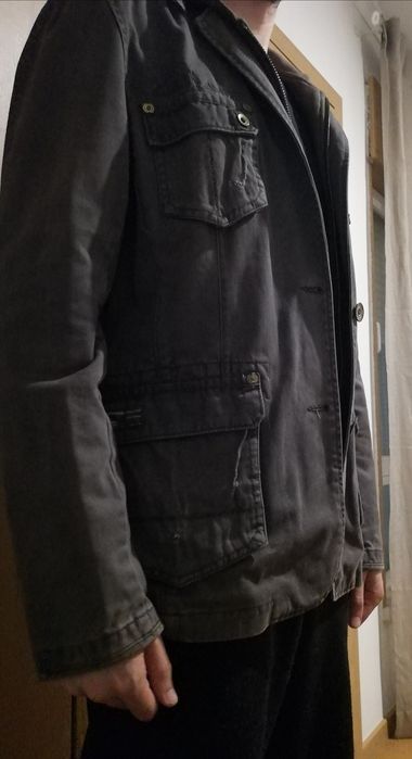 Casaco c/capuz verde