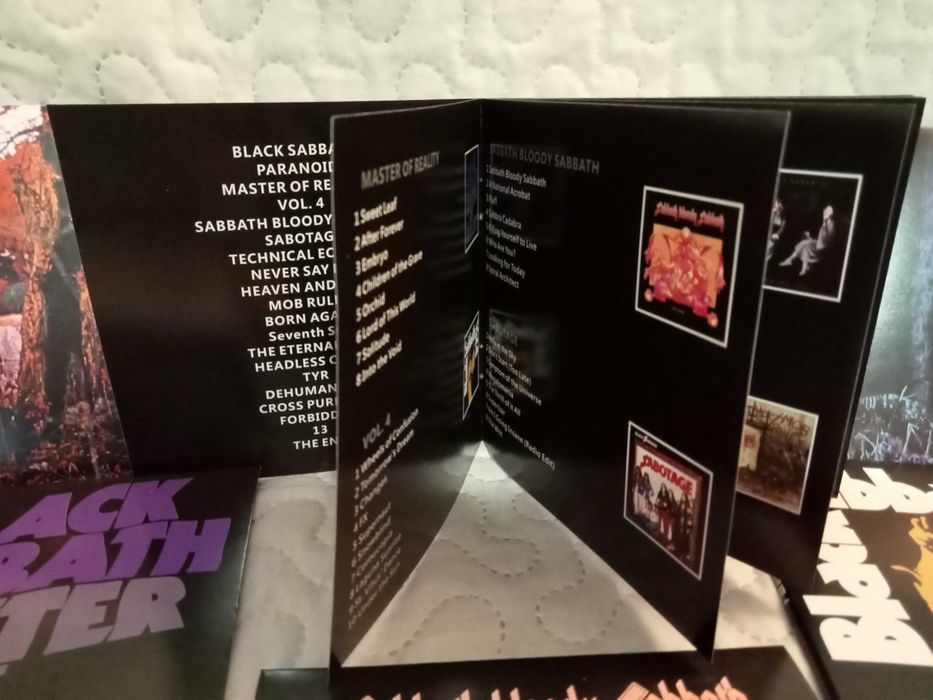 Black Sabbath 1970-17, Box 22 CD +1 BD. Nowy. Marki • OLX.pl