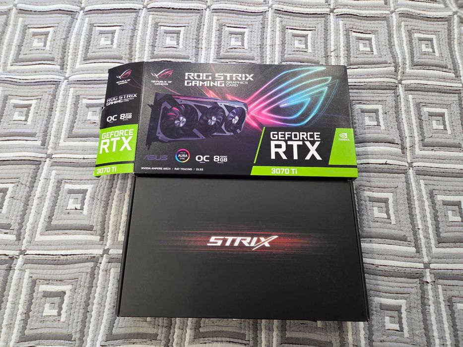 asus rog strix rtx 3070 ti - купить комплектующие для ПК - Цена на