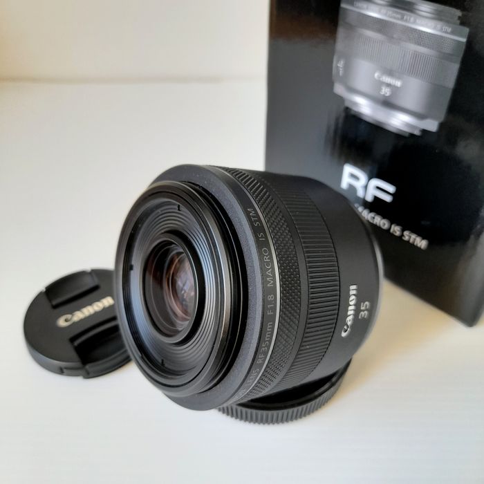 Canon RF 35mm f1.8 Macro IS STM (nova/Set2026)