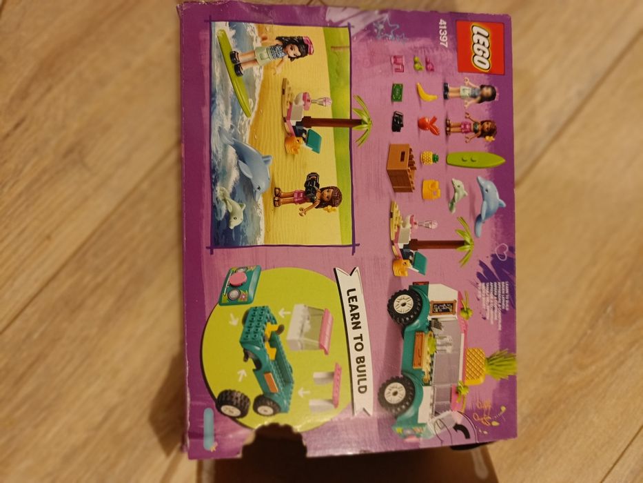 Zestawe lego friends food truck z sokami 41397