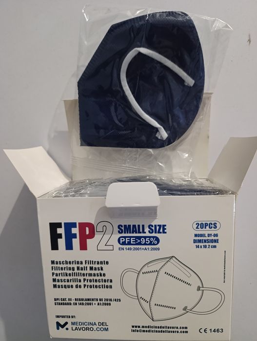 Maseczka ochronna FFP2. 5 opakowań