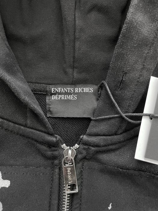 Нові зіп худі Enfants Riches Deprimes / ERD чорного кольору