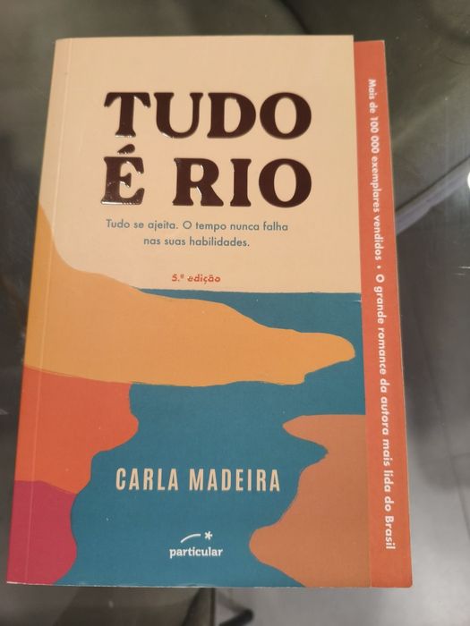 Livro "Tudo é Rio" de Carla Madeira