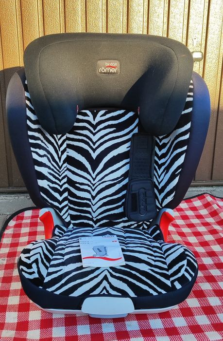 Fotelik Romer Britax Kidfix XP PAD isofix Zebra premium + gratis mata